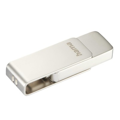 HAMA USB-Stick ''Uni-C Rotate Pro'', USB-C 3.1, 256GB, 90MB/s, Silbe #31826556