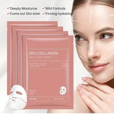 4 pack Bio Collagen Real Deep Mask Hydrating And Firming 34g