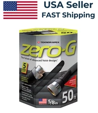 Teknor Apex Zero-G 4001-50 Ultra Flexible Kink Free Garden Hose 5/8 in. x 50 ft.