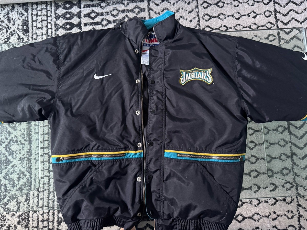 Vintage NFL Pro Line Jacksonville Jaguars Nike Nylon Jacket Men Sz 