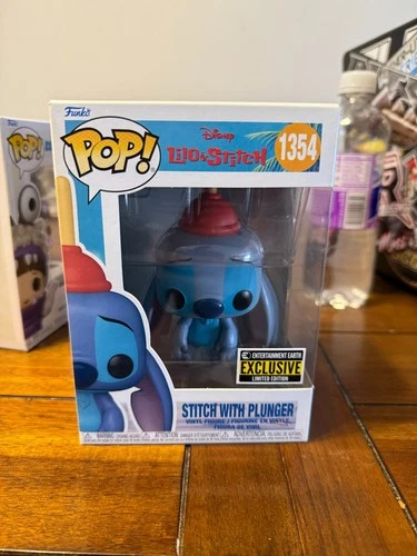 Funko Pop! Vinyl Figure #1354 Disney Lilo & Stitch Stitch with Plunger Figure