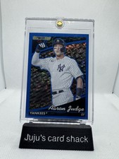 2022 Topps Update #BG-18 Aaron Judge Topps Black Gold Blue