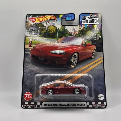 Hot Wheels Premium Boulevard # 75  04 Mazda Mazdaspeed Miata