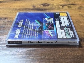 Thunder Force V (Sega Saturn, 1997, Japan Import) Authentic & Complete!