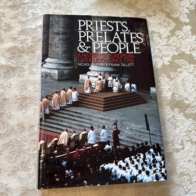 Priests, Prelates and People Nicholas Atkin Frank Taller HC DJ Very Good