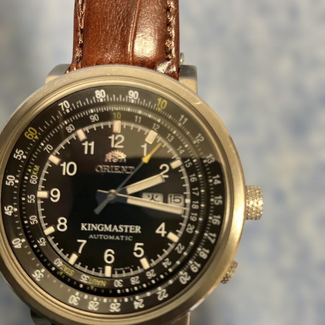 Orient Kingmaster Automatic Pilot Watch Titanium … - image 5