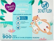 Parent's Choice Fragrance Baby Wipes - 900