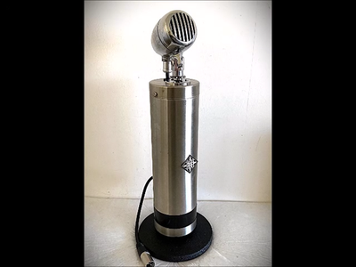 オヤイデ Oyaide 1.0m TUNAMI TERZO RR V2/1.0 Vintage 1930's Telefunken Bottle Microphone, working reproduction