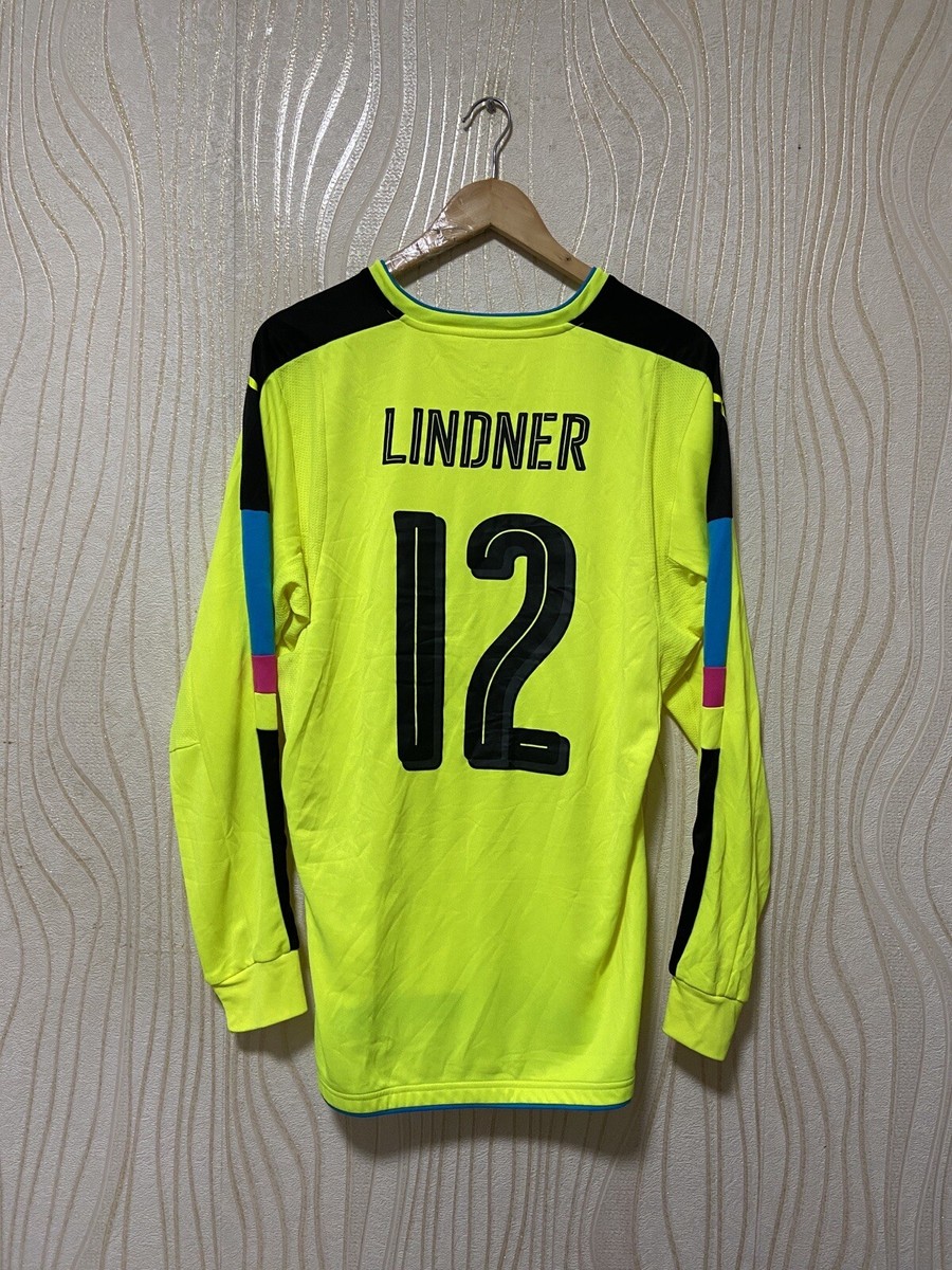 AUSTRIA 2016 2017 GOALKEEPER SHIRT JERSEY PUMA 702194 #12 LINDNER