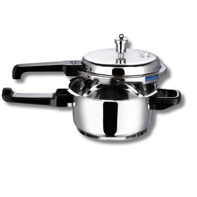#ad #ad Vinod 18 8 Stainless Steel Pressure Cooker Outer Lid 2 L Induction amp; Gas Base $96.65