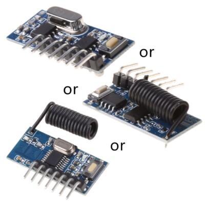 433mhz Wireless RF Receiver 1527 Learning Code Decoder Module For Remote Control