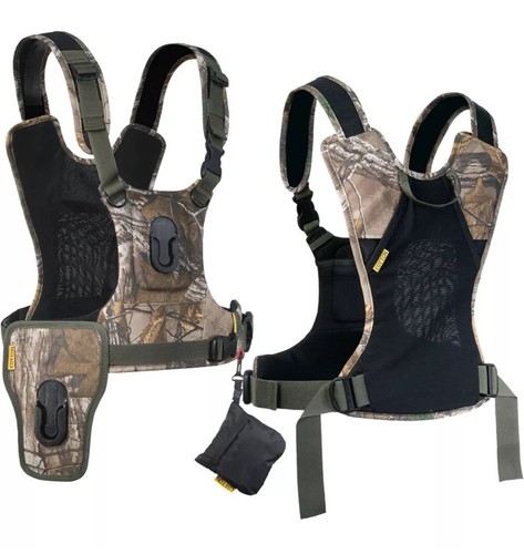 Cotton Carrier CCS G3 2 Camera Harness Realtree Xtra Camo~147CAMO Free Shipping