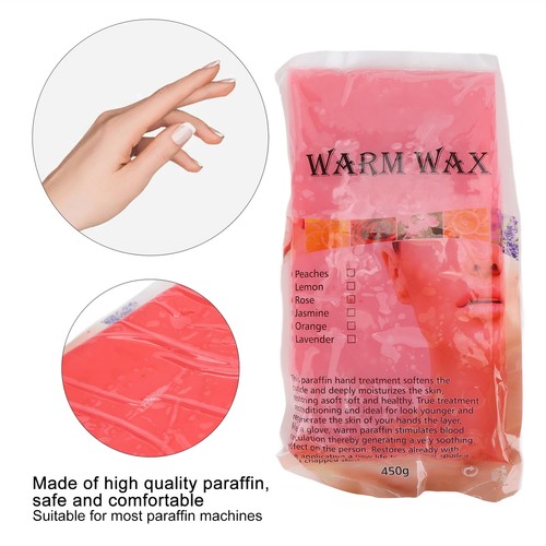 Paraffin Wax 450g Deeply Moisturising Paraffin Wax Beads Blocks For Hands Fe TPG - Picture 21 of 31