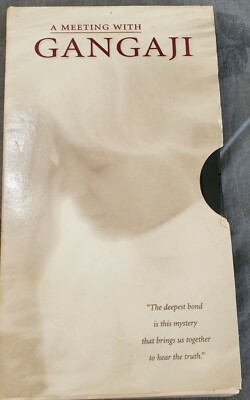 VHS ''A Meeting With Gangaji'' Does your VHS Work? A must have for Gangaji 