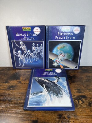 Prentice Hall Science Ecology Earth Biology ~ New Edition BOOK LOT OF 3