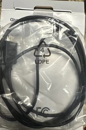 Best Buy essentials - 6' Mini DisplayPort to HDMI Cable 6 ft - Black - Picture 3 of 3
