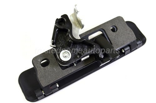 Outside Door Handle For Ford – Rear Right Passenger Side, Black Hinged Replacement Handle, Aftermarket Fit For Various Models
