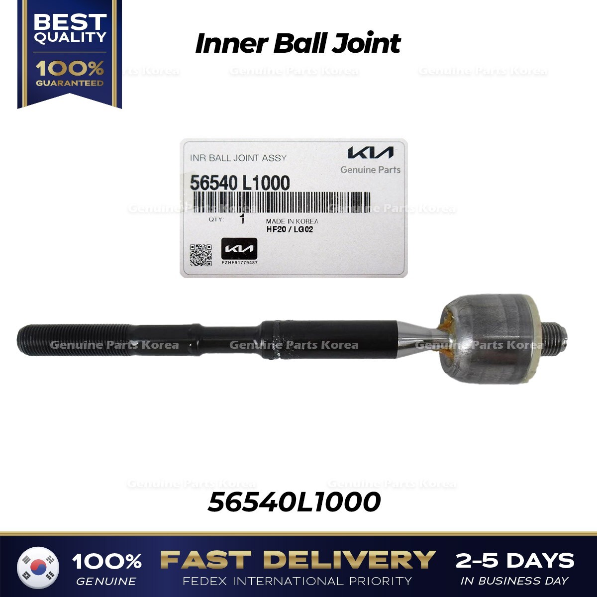 パーツ bali2 ⭐Genuine⭐ Inner Ball Joint 56540L1000 for Hyundai Sonata Kia K5