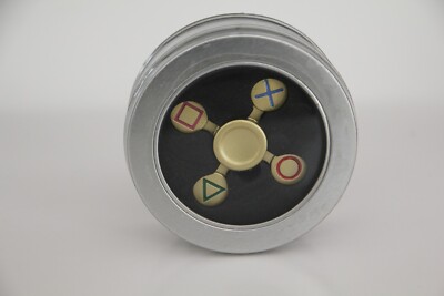 GOLD Color Gamer Console Symbol Playstation Style Fidget Hand Spinner NEW Sealed
