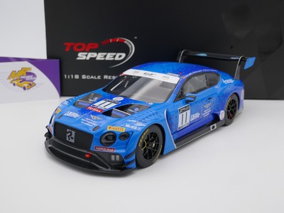Top Speed TS0344 # Bentley Continental GT3 24h Spa 2020 '' Team Parker '' 1:18