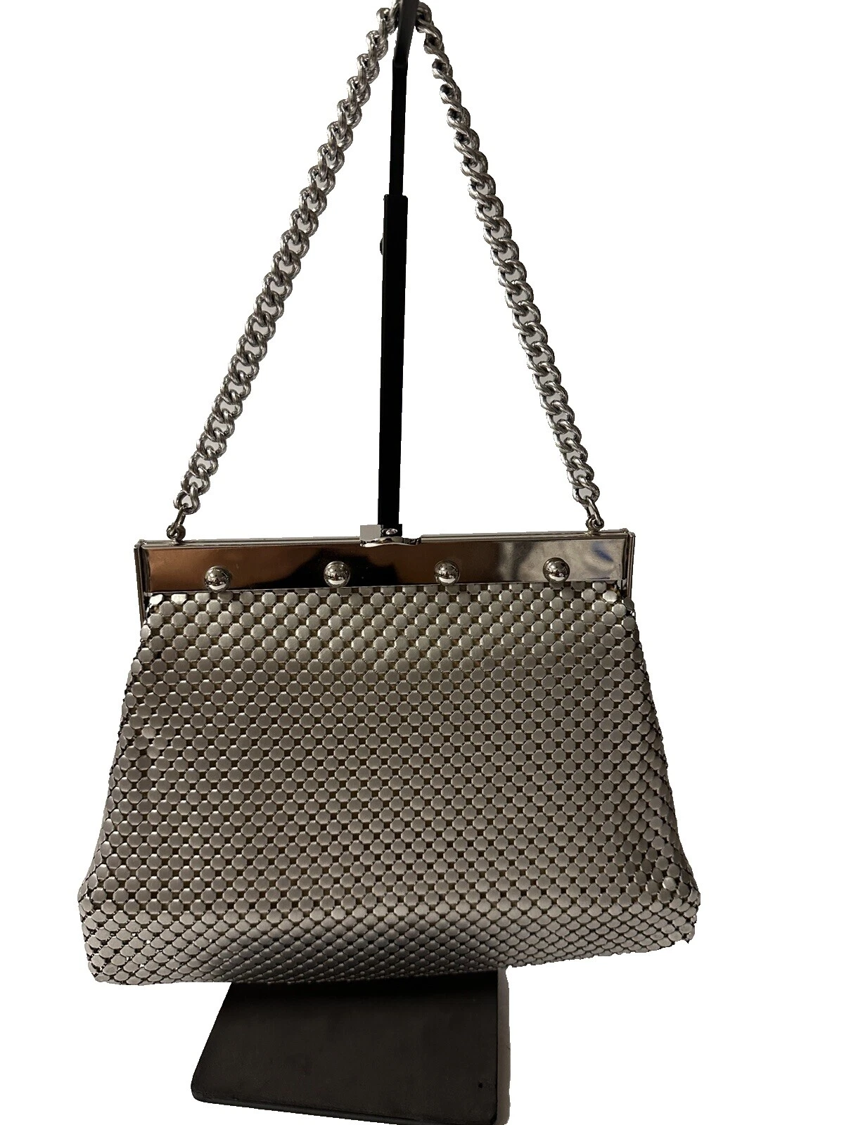 Whiting and Davis Evening Bags 1960s Vintage Change Purses