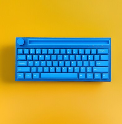 Ajazz K620T 62 Keys Bluetooth Wireless/Wired Mechanical Keyboard BLUE w/ RGB NIB