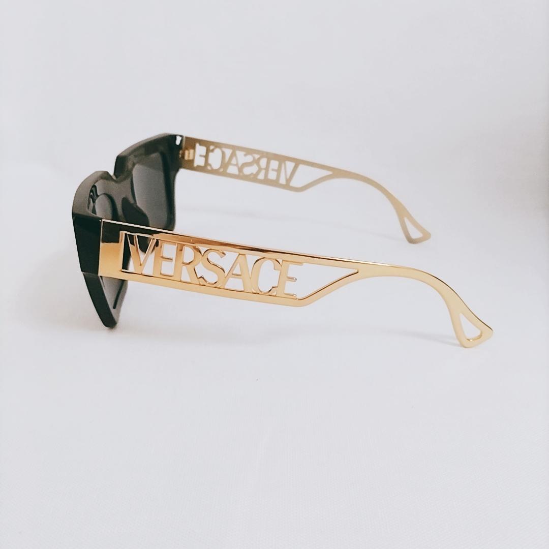 VERSACE 90S Vintage Logo Sunglasses Brand New Unused