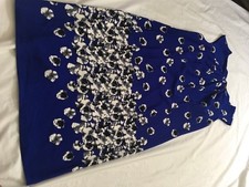 $89 ILE NEW YORK  Career SLEEVELESS SHEATH DRESS SIZE 18 plus royal blue