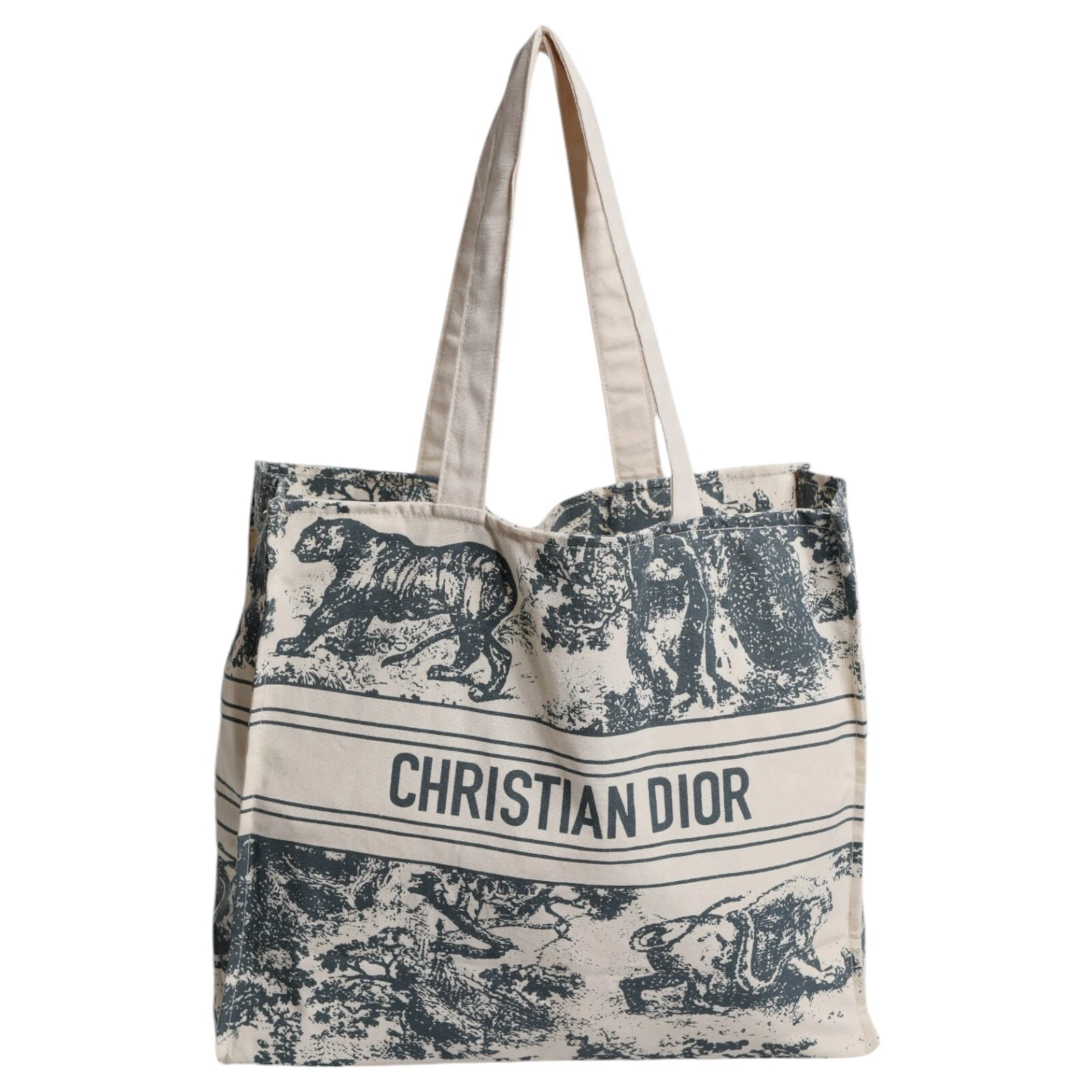 CHRISTIAN DIOR Sac Multicolore Imprimé Toile Dioriviera Grand Fourre tout Tissu Borse