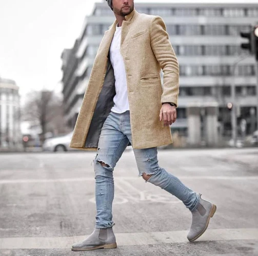 Mens wool jackets and deals coats