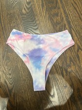 zaful women swimsuit Bikini Bottom M Us Size 6 Tie Dye