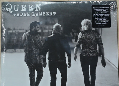 QUEEN + ADAM LAMBERT Live Around The World 2-LP Set 180g Vinyl Gate