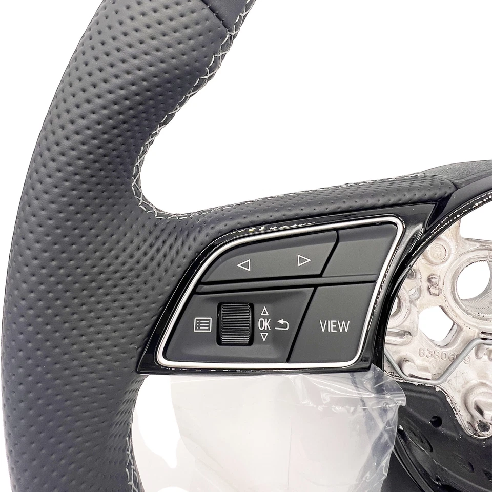 Original Audi A1 S1 A3 S3 Multifunktionssportlenkrad Leder 82A419091AC QQT NEU - Bild 3 von 4