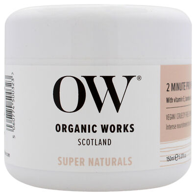 Super Naturals 2 Minute Pro Nourish Hair Mask by Organic Works for Unisex - 5.07