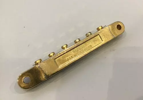 1970s Gibson ABR-1 Bridge Patent Number Gold Vintage