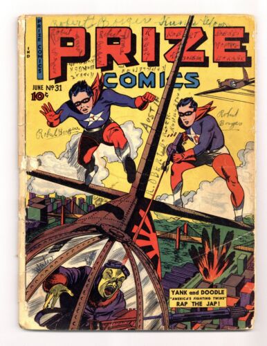 Prize Comics #31 FR 1.0 1943 - Foto 1 di 2