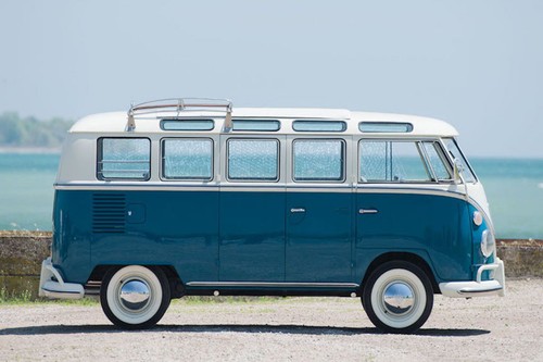 Canvas Wall Art Photo Print VW Vintage Classic Car Bus Camper Volkswagen Framed - Picture 41 of 43