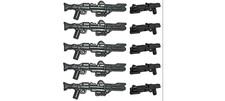 Minifigures Star Wars Weapons 5 DC-15 Rifles ...