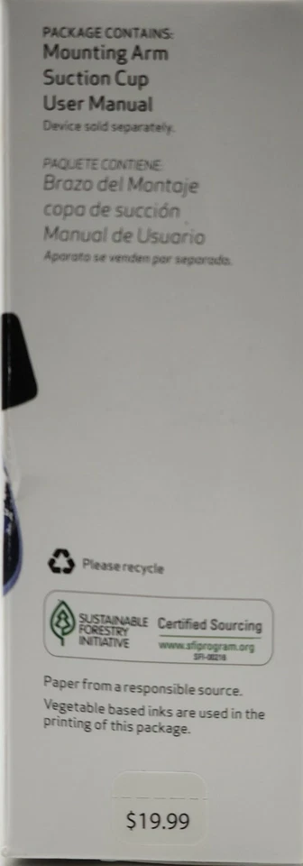 Универсальное автомобильное крепление для окна и приборной панели Verizon — черное 19,99 долл. США. - Изображение 4 из 4