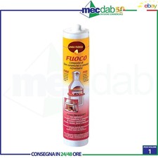 Mastice Refrattario Per Stufe e Camini Alte Temperature 1500° Sigill 580 Gr