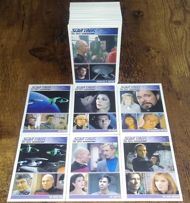 Star Trek The Complete Next Generation Series 1 (2011) Complete Base Set TNG