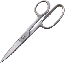 Scissors With Stainless Handles And 3" Matte Finish Stainless Blades MADE IN USA
