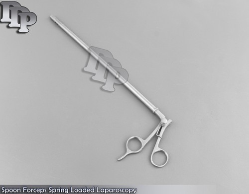 1 Pc Of Spoon Forceps Spring Loaded 10mm 35cm Lap LP-018 - 第 1/3 張圖片