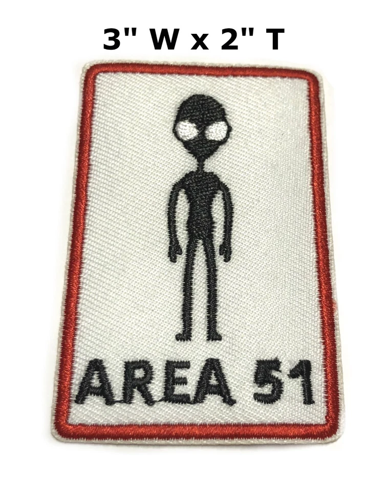 Xfiles I Want To Believe Aliens Vintage Retro Style Iron on Patch Applique 1990s - Image 2 of 4