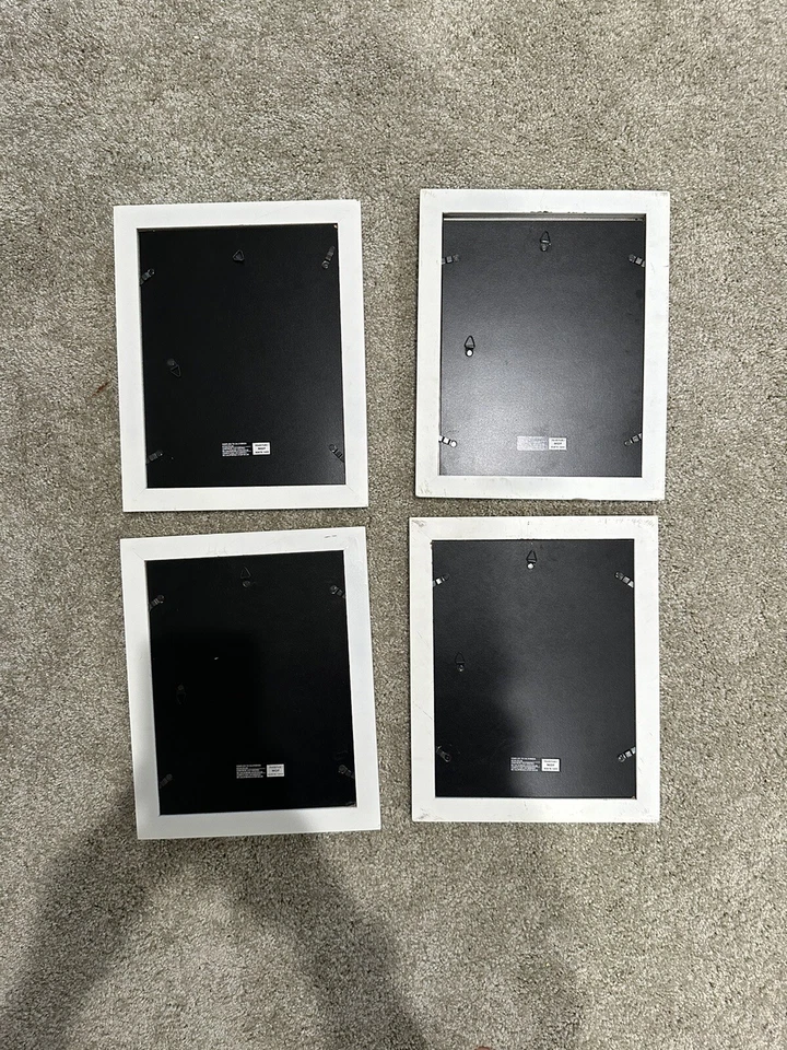 Conjunto de 4 estampas com molduras para decoração de quarto de bebê - Imagem 2 de 3