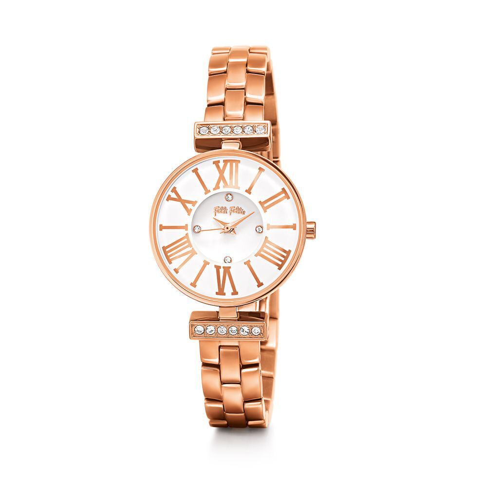 Stylish Folli Follie Gold Steel Watch for Elegant Timekeeping