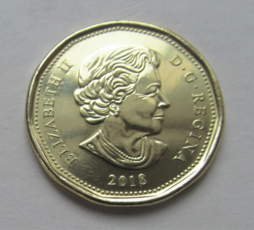 2018 CANADA 1 DOLLAR LOONIE - combined shipping