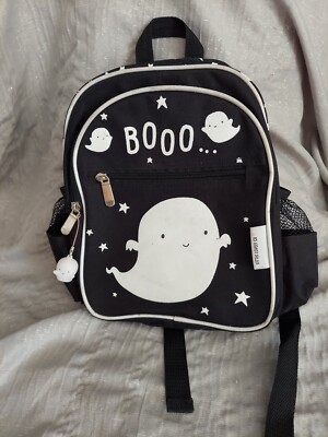 Little Lovely Company Spooky Ghost Mini Backpack Keychain Goth Fashion Halloween