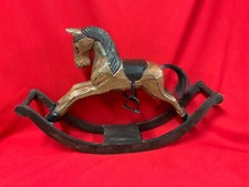 Wood Rocking Horse Hand-Carved