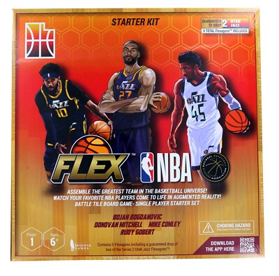 Flex NBA Team Starter Set Utah Jazz 2021-22 New By Sequoia Games Flexagons